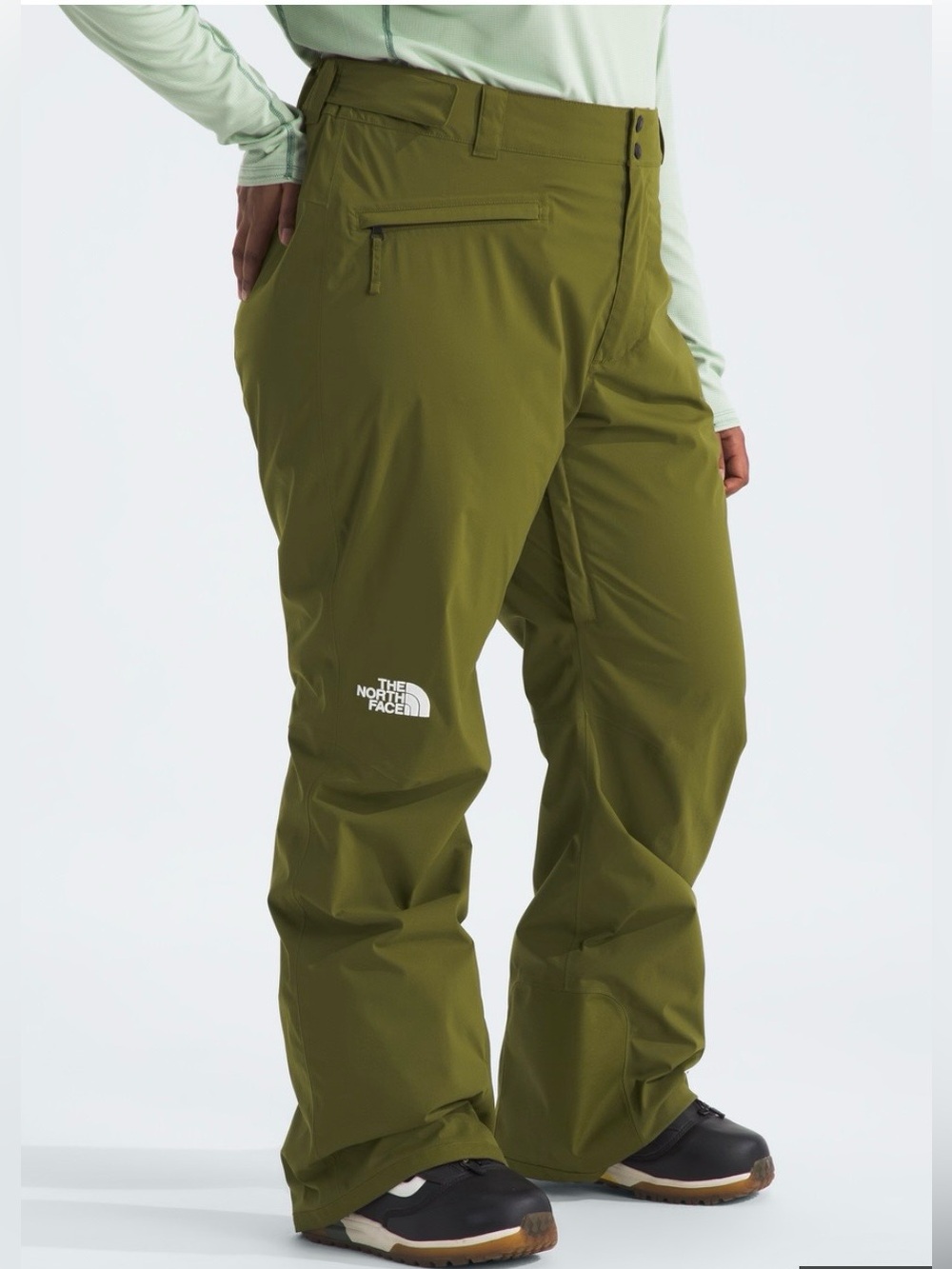 The North Face New Women's Plus Freedom Stretch Pants in Forest Olive NWT